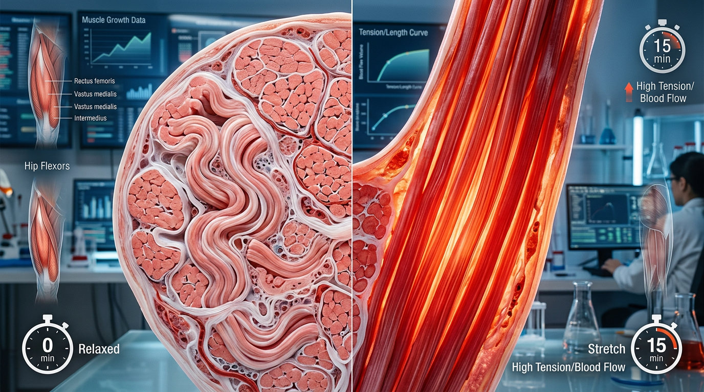 Stretching Your Way to Muscle Growth: New Study Reveals How 15-Minute Sessions Build Strength